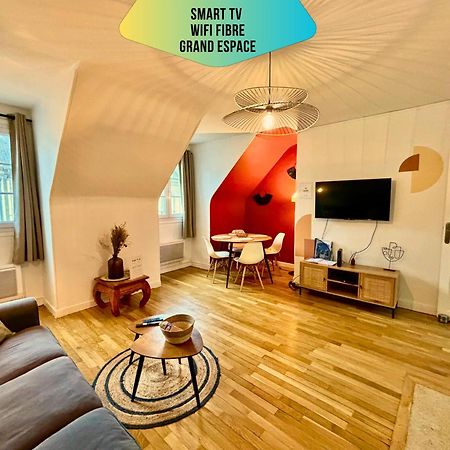Le Corneille - Ideal Pros & Couples - Centre Historique - Chateau 5Min - Gare 10Min - Au Calme - Fibre 贡比涅 外观 照片
