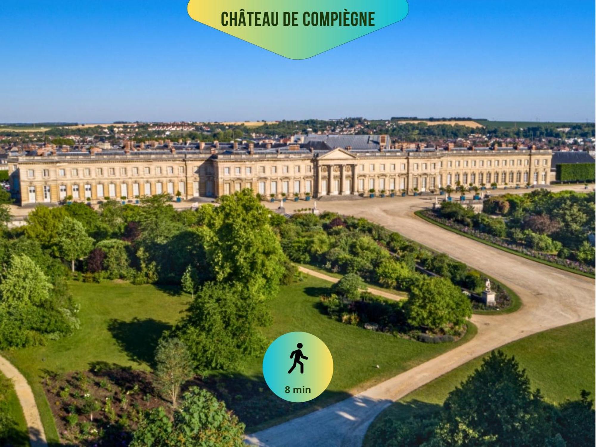 Le Corneille - Ideal Pros & Couples - Centre Historique - Chateau 5Min - Gare 10Min - Au Calme - Fibre 贡比涅 外观 照片