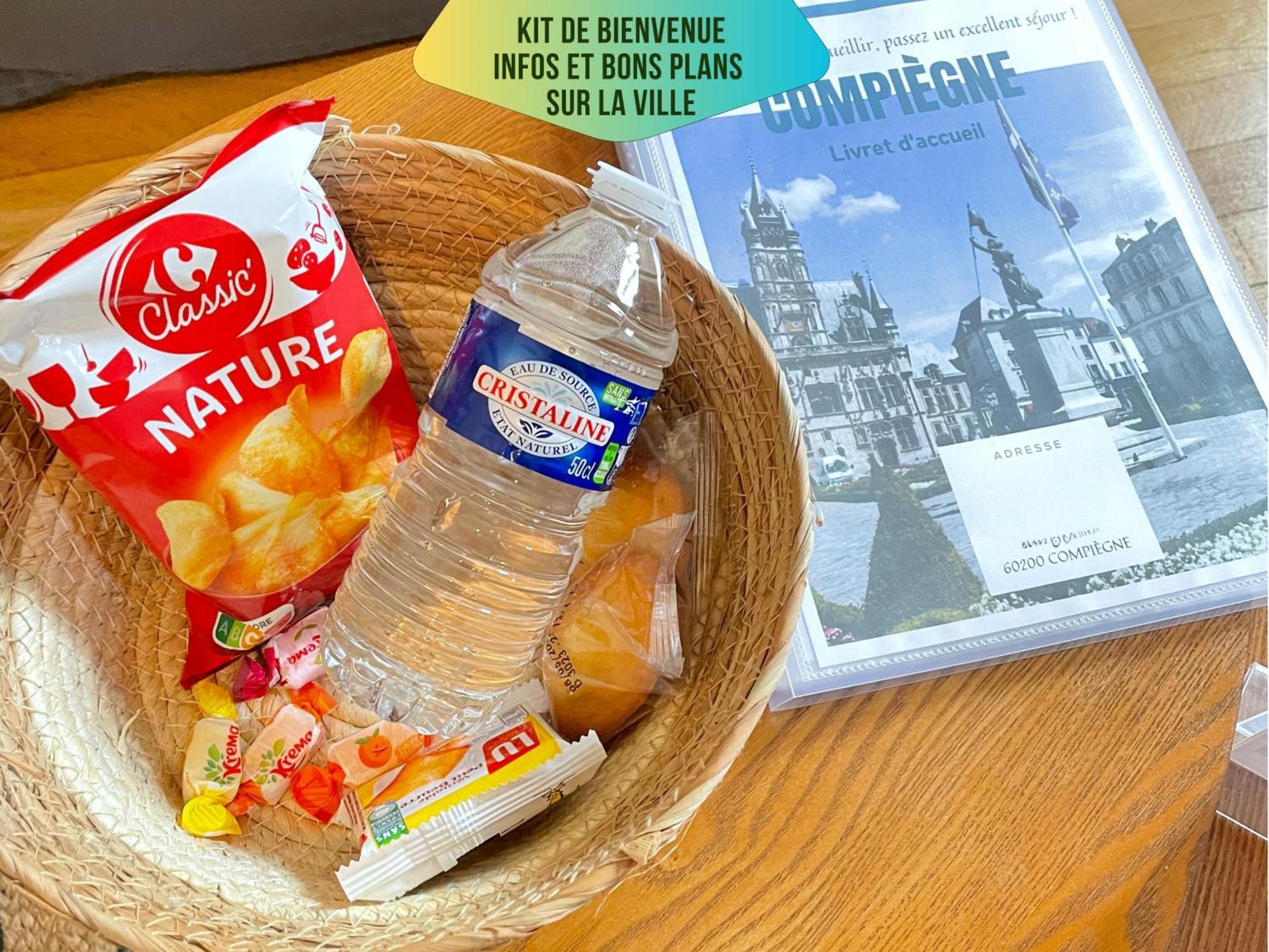 Le Corneille - Ideal Pros & Couples - Centre Historique - Chateau 5Min - Gare 10Min - Au Calme - Fibre 贡比涅 外观 照片
